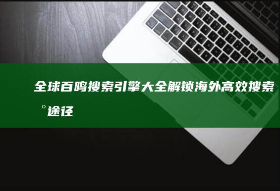 全球百鸣搜索引擎大全：解锁海外高效搜索新途径